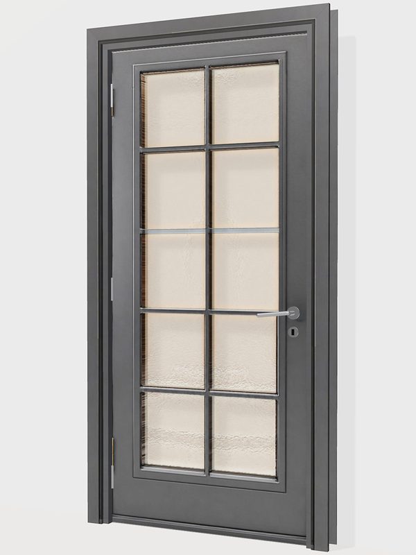Qara 10 şüşəli — 3D modelin ön görünüşü