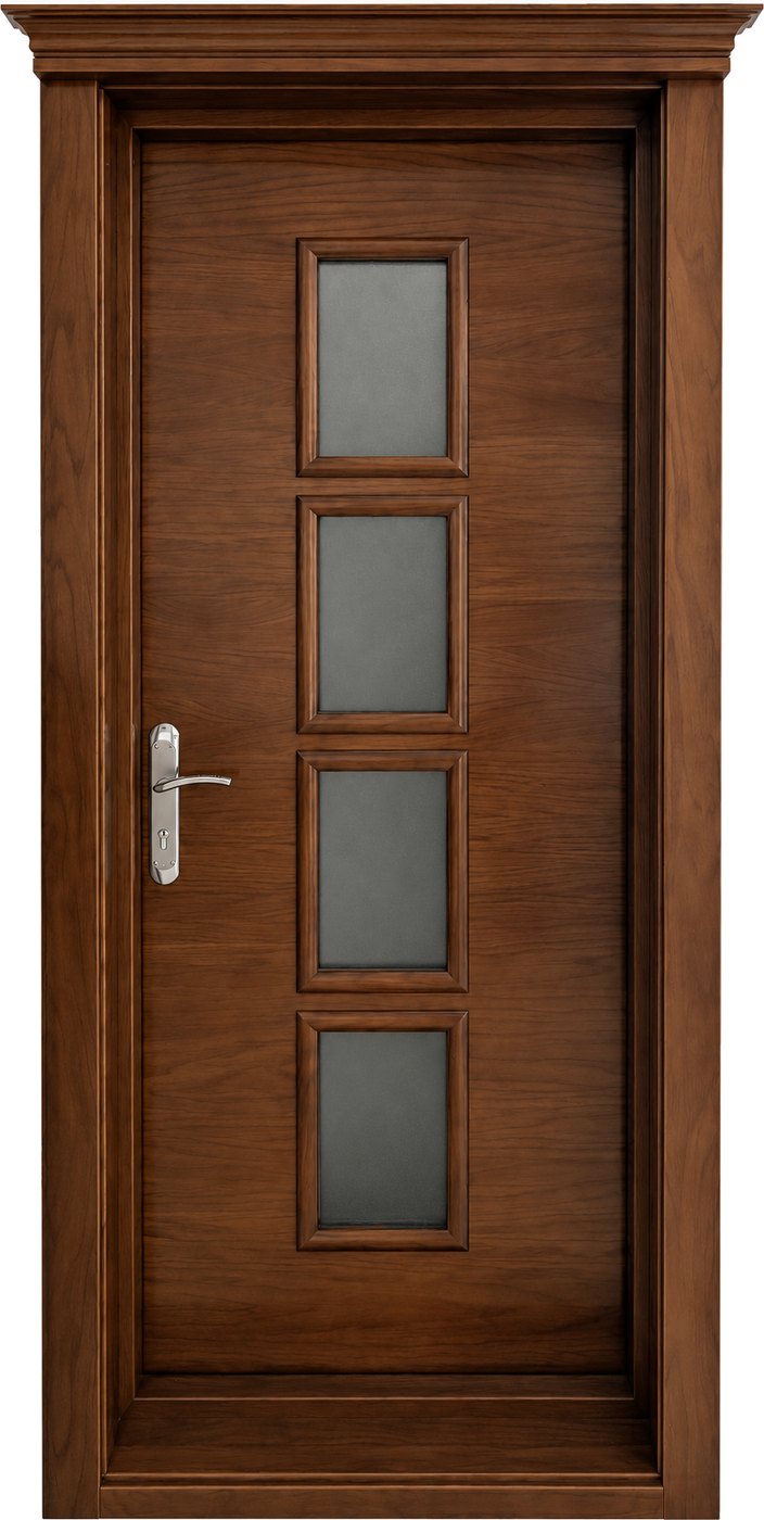Qoz 4 Şüşəli Taclı