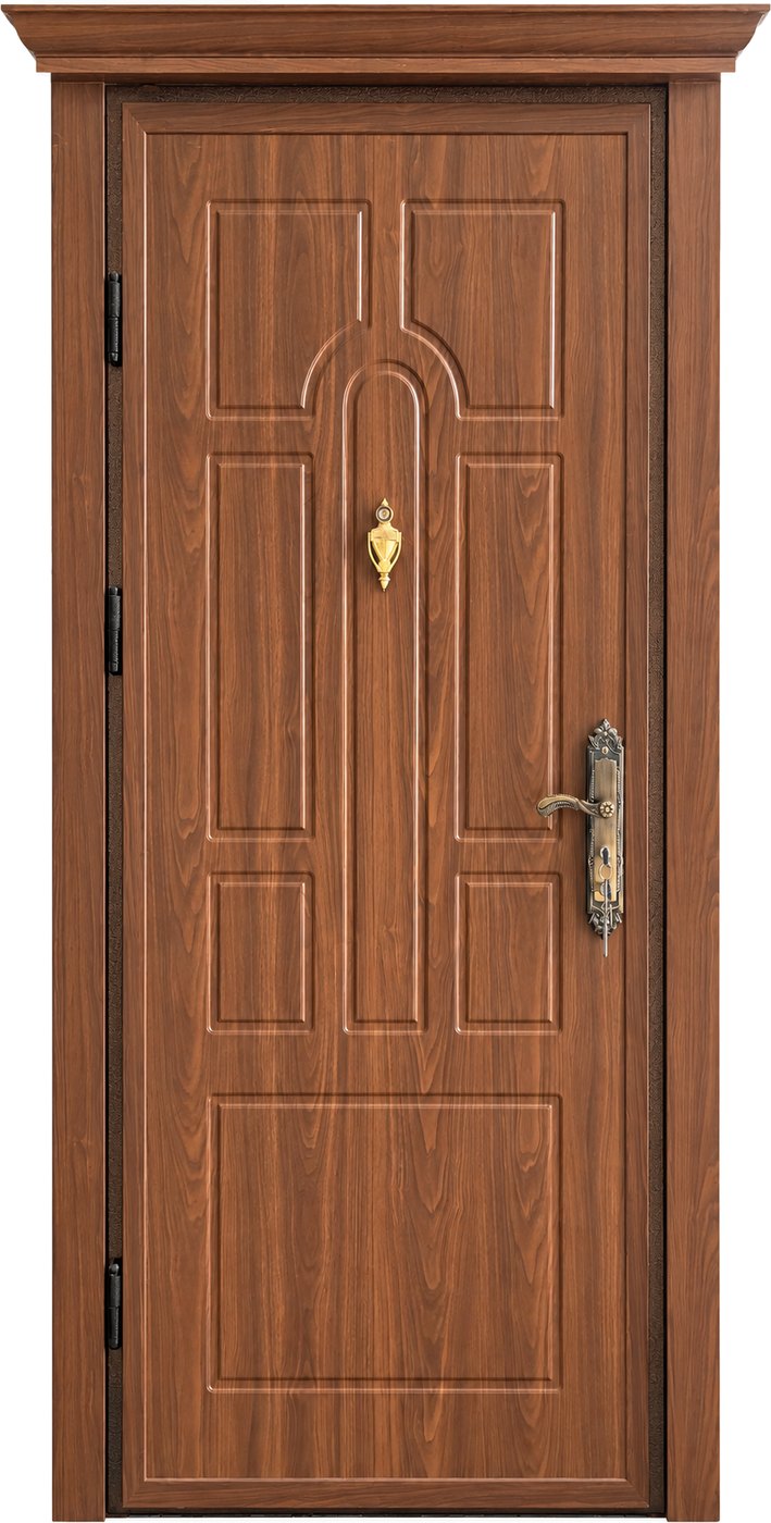 Seyf Qapı — Qoz, Naxışlı, Taclı