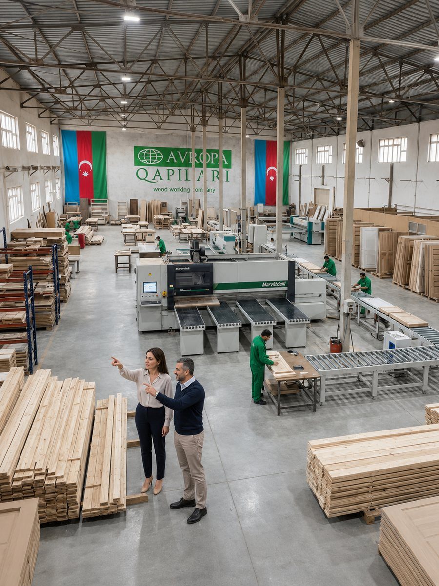 Avropa Qapıları fabriki, Xırdalan